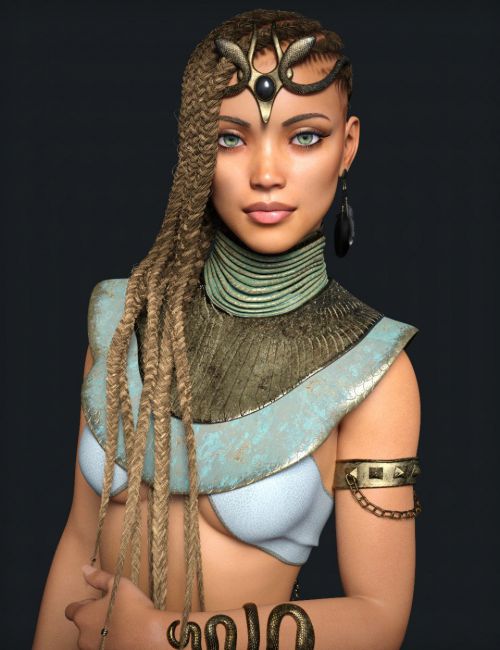 Akila Character with Hair Textures for Genesis 8 Female
