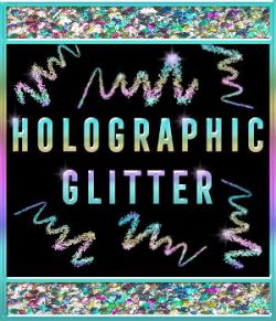 Bling Glamour Glitter HOLOGRAPHIC PS Layer Styles