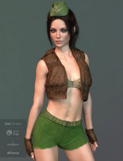 X-Fashion Tactical Outfit for Genesis 8 Female(s)