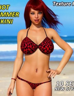 Hot Summer Bikini Textures 1 - G8F