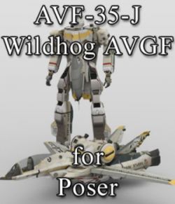 AVF-35-J Wildhog AVGF for Poser