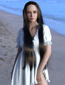 MRL dForce Long Hair for Genesis 8 Female(s)