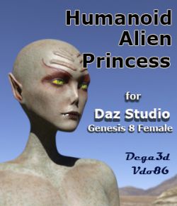 Humanoid Alien Princess