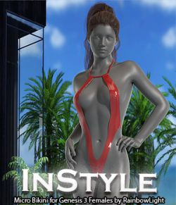 InStyle- Micro Bikini for Genesis 3 Females