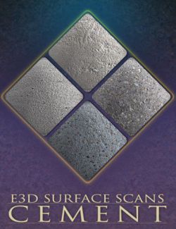 E3D Surface Scans - Cement Textures and Merchant Resource