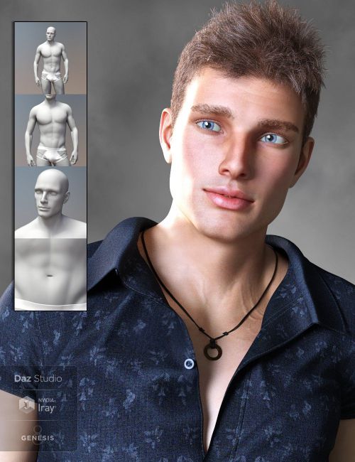 Leading Male Morph Collection for Genesis 8 Male(s) | 3d Models for Daz ...