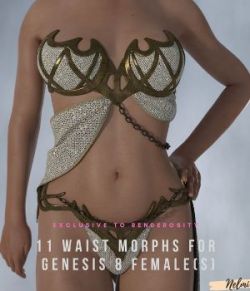 11 Waist Morphs G8F - Merchant Resource