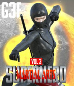 SuperHero Martial Arts for G3F Volume 3