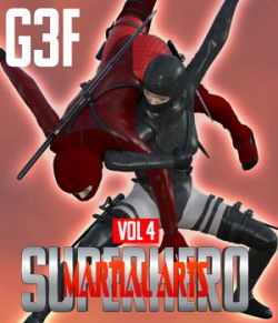 SuperHero Martial Arts for G3F Volume 4