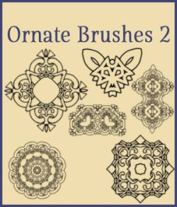 Ornate Brushes and PNGs 2