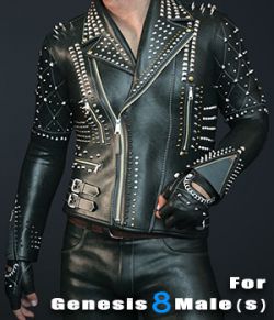 Spiky Jacket for Genesis 8 Male(s)