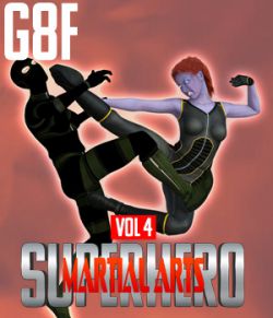 SuperHero Martial Arts for G8F Volume 4