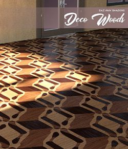 Daz Iray- Deco Wood