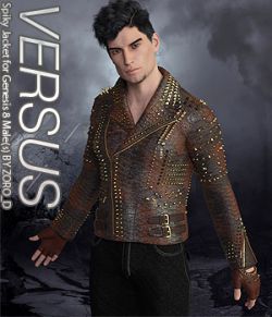 VERSUS- Spiky Jacket for Genesis 8 Male(s)