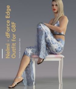 NELMI- Dforce Edge Outfit Genesis 8 Females