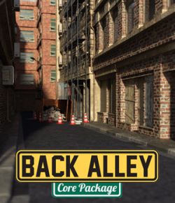 Back Alley Core Package for DS Iray