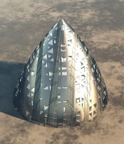 Alien Spaceship or Building- Extended License