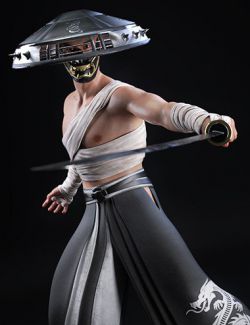 dForce Senshi Outfit for Genesis 8 Male(s)