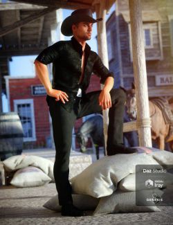 dForce Caballero Outfit for Genesis 8 Male(s)