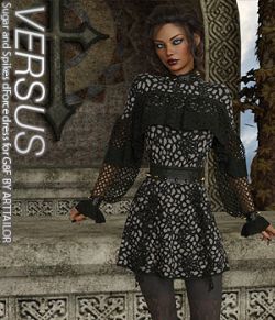 VERSUS- Sugar and Spikes dForce dress for G8F