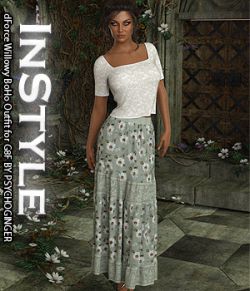 InStyle- dForce Willowy BoHo Outfit for G8F