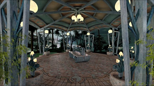Click here to see preview images for "South Beach Deco Pavilion" South Beach Deco Pavilion
