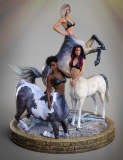 Hides and Breeds for Genesis 8 Female Centaur