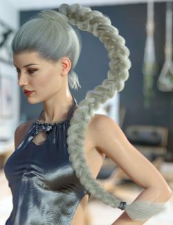 dForce Lea Hair 2 for Genesis 3 and 8 Female(s)