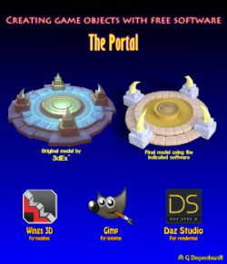 Creating game objects with free software- The Portal