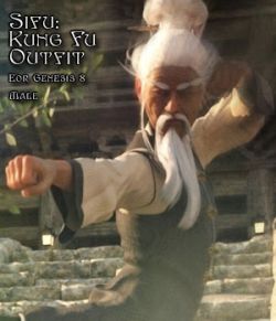 Sifu: Kung Fu Master Outfit for G8M