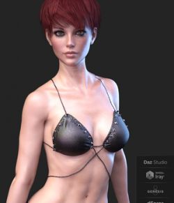 X-Fashion Heavy Sensual Bikini for Genesis 8 Females