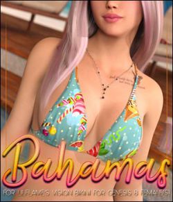 Bahamas for Vision Bikini for Genesis 8 Female(s)