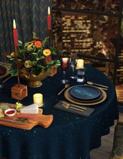 Gilded Night Table Set