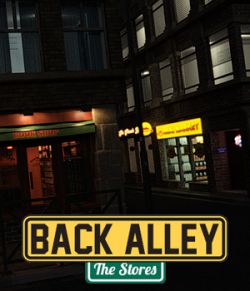 Back Alley The Stores for DS Iray