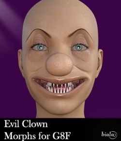 Evil Clown Morphs for G8F