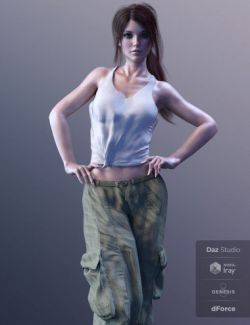 X-Fashion Tactical Outfit for Genesis 8 Female(s)