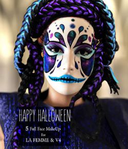 Happy Halloween Makeup