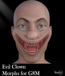 Evil Clown Morphs for G8M