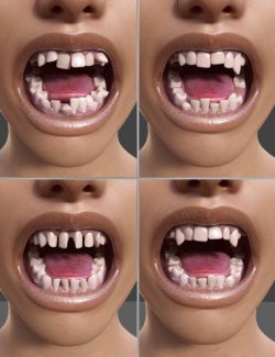 Teeth Master Control for Genesis 8 Female