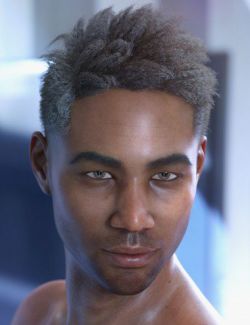 dForce Saul Hair for Genesis 8