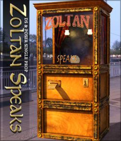 Zoltan Speaks Arcade Fortune Teller Machine