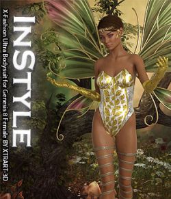 InStyle- X-Fashion Ultra Bodysuit for Genesis 8 Female