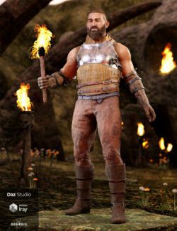 Paladin of Solitude Outfit for Genesis 8 Male(s)