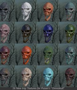 Iray Texture Expansion for Omni Skull Super Prop