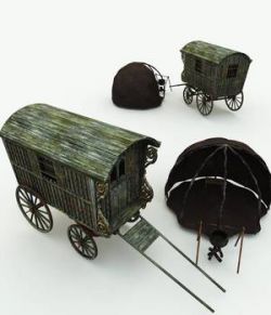Gypsy Wagon and Camp for Vue