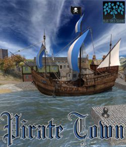 Pirate Town for Poser