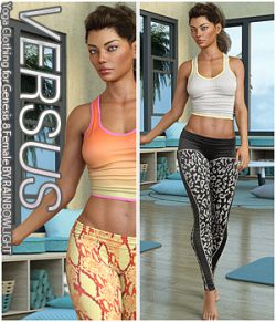 VERSUS- Yoga Clothing for Genesis 8 Female