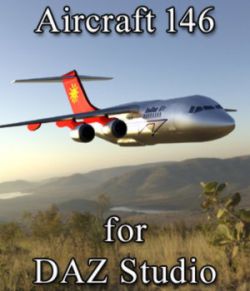 Aircraft 146 (for DAZ Studio)