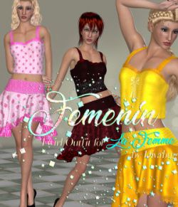 DA-Femenin for Twirl Outfit for La Femme by DivabugDesigns