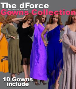 The dForce Gowns Collection for G8F